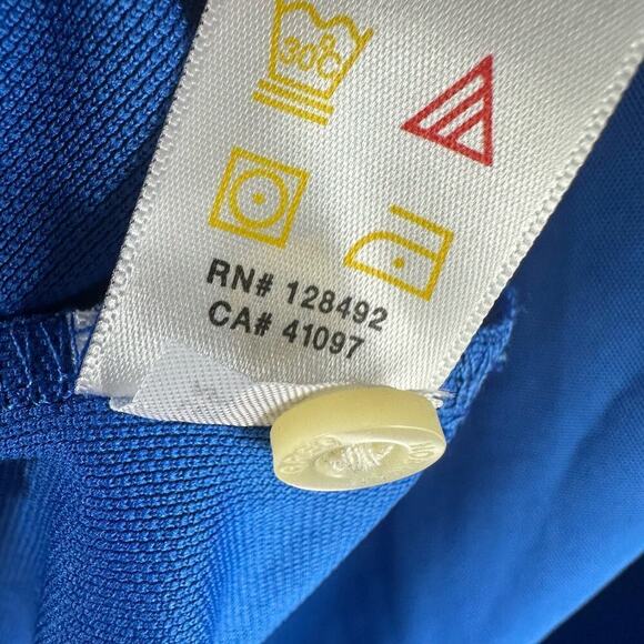 Greg Norman Technical Performance Play Dry Golf Polo Shirt Blue Size Large - Picture 6 of 6